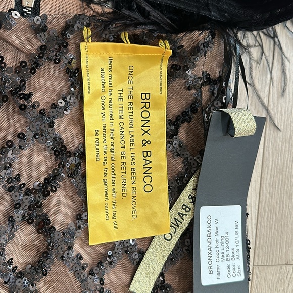 Bronx&Banco feather top and skirt - Picture 7 of 10